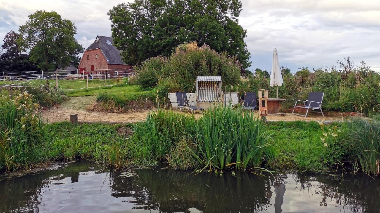 Appartement Im Stall "Lune River Ranch" Loxstedt Exterior photo